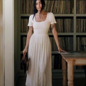 Christy Dawn Off-White Scarlet Dress